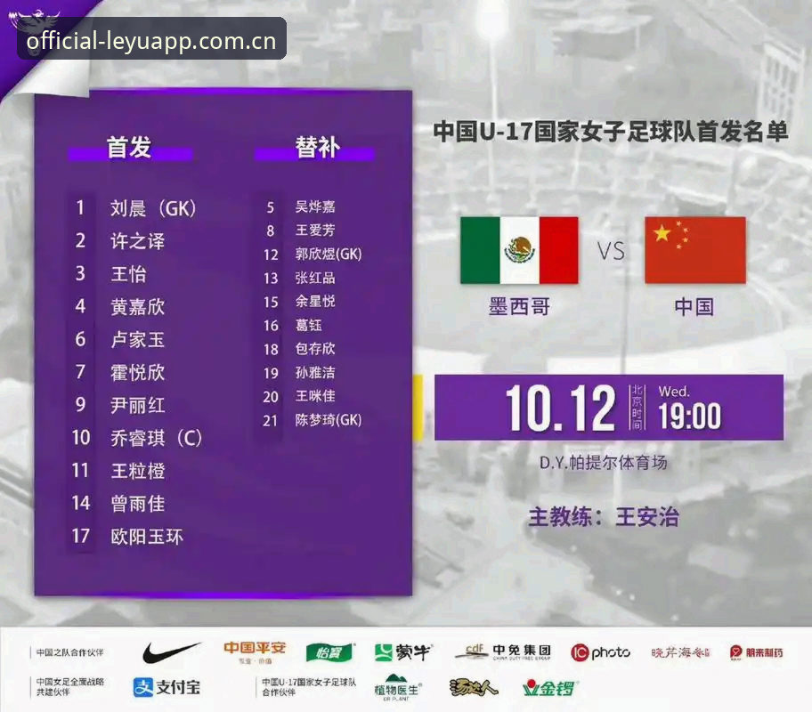 乐鱼体育安全吗 中国足球青训双线出征深度评测——U17男女足世界杯抽签结果全解析